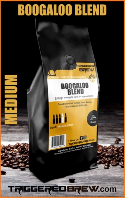 Triggered Brew, Boogaloo Blend, 100% Coffee